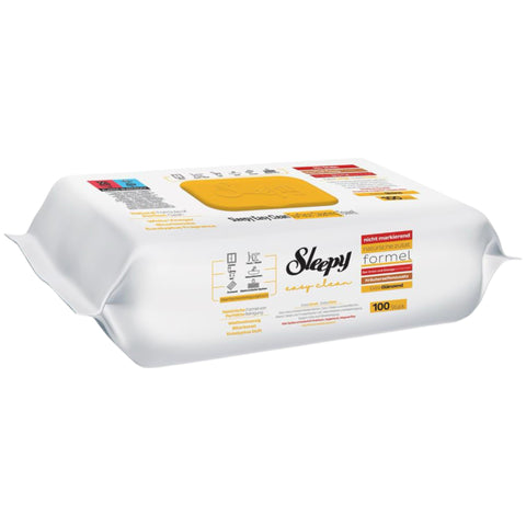 Sleepy Easy Clean Gelbe Reinigungstücher 100 Stk | mit Schmierseife & natürlicher Reinigung