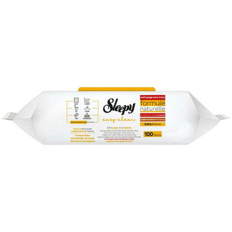 Sleepy Easy Clean Gelbe Reinigungstücher 100 Stk | mit Schmierseife & natürlicher Reinigung