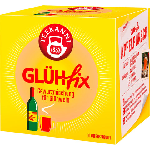 Teekanne Glühfix Gewürzmischung 10 Beutel, Glühwein Gewürz