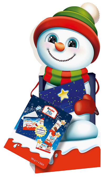 Ferrero Kinder Mix Weihnachten Geschenktüte 193 g