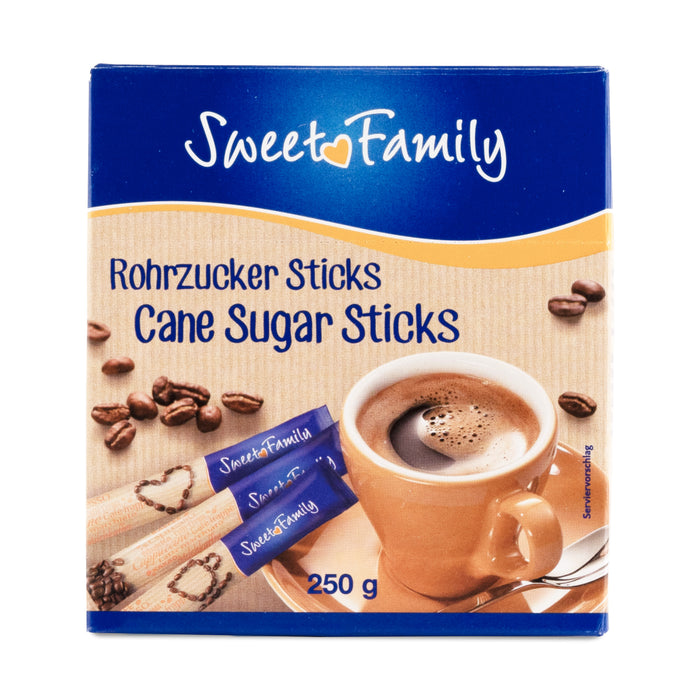 Sweet Family Rohrzucker-Sticks 250g