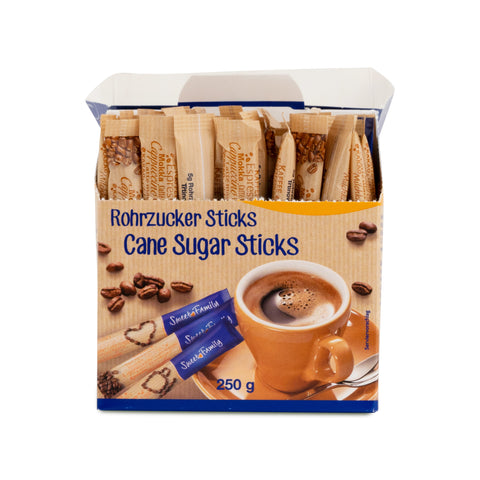 Sweet Family Rohrzucker-Sticks 250g