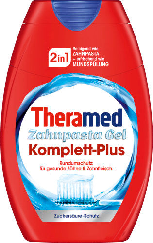 Theramed 2in1 Zahnpasta Gel Komplett-Plus mit Zuckersäure-Schutz 75ml —  zama4zingo