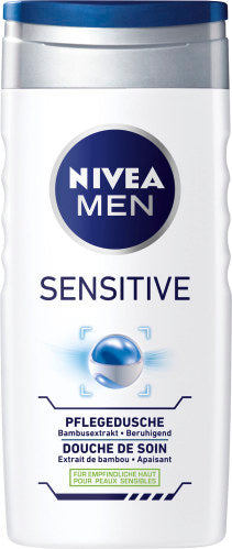 6x Nivea Men Sensitive Pflegedusche mit Bambusextrakt (6x 250ml)