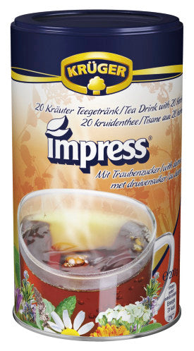 Krüger Impress 20 Kräuter Teegetränk mit Dextrose 200g