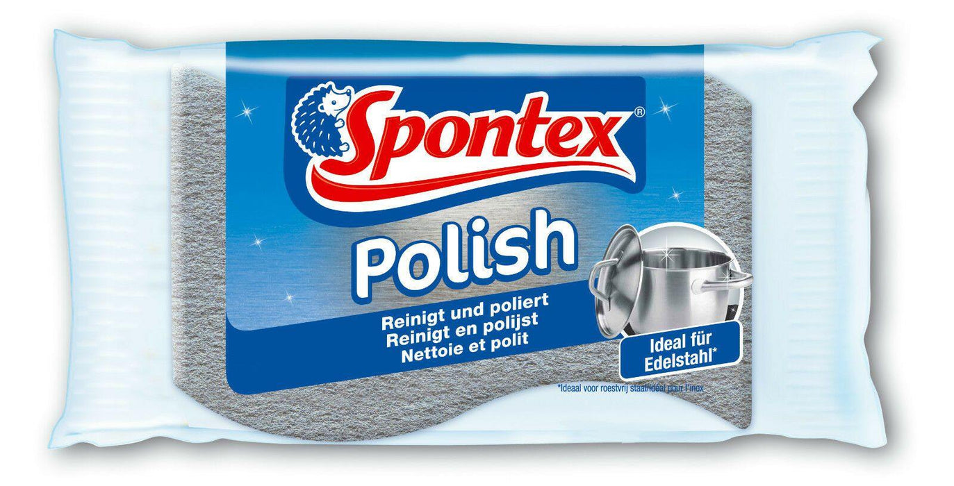 Spontex Polish Edelstahlputz Polierschwamm Edelstahl putz Polier schwamm