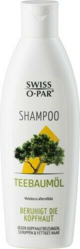 6x Swiss-O-Par Teebaumöl Anti-Juckreiz & Schuppen Shampoo (6x 250 ml)
