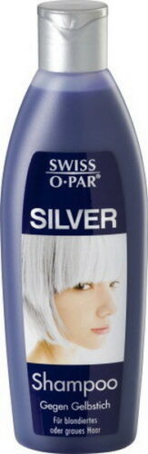 6x Swiss-O-Par SILVER Shampoo Anti-Gelbstich Intensive Pflege für blondiertes & graues Haar (6x 250ml)