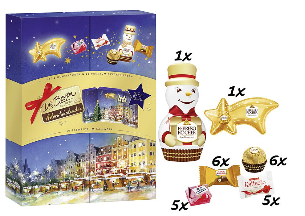 Ferrero Die Besten Adventskalender 365 g, 2021