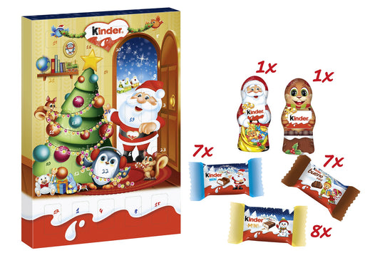 Ferrero Kinder mini mix Adventskalender 152g