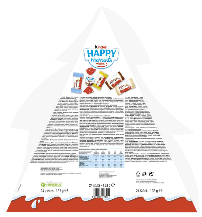 Ferrero KINDER Happy Moments mini mix Adventskalender 133g