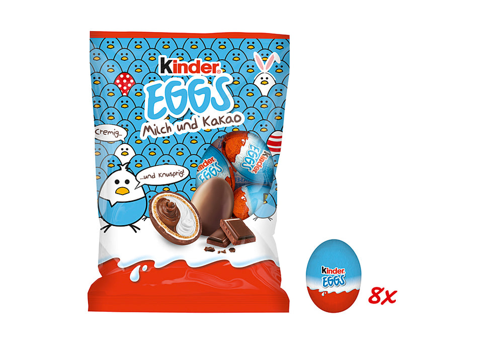 Ferrero Kinder Eggs Milch und Kakao 80g
